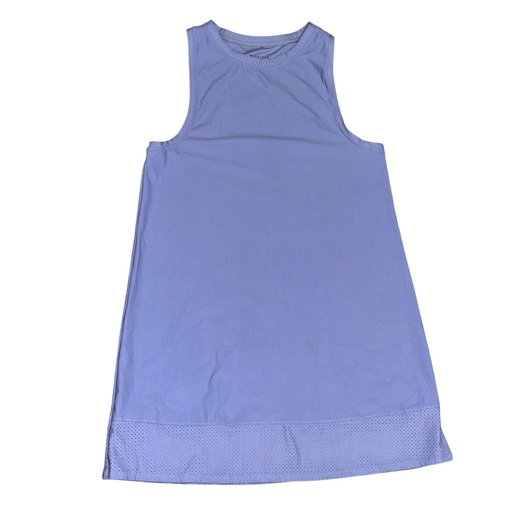 Athleta Pacifica High Neck Dress Womens XS Periwinkle EUC UPF 50+ 531165‎